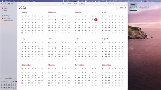 3 DIFFERENT WAYS TO VIEW CALENDAR ON THE CALENDARS APPLICATION USING A MAC | NEW - video Dailymotion