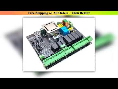 Swing gate opener AC motor pcb circuit board controller card for 220V AC swing linear motor