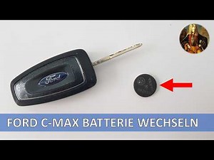 Change Ford C-Max Key Fob Battery | How to Replace Remote Key Battery