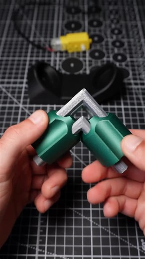 Carter Grabowski | 3D printed joint with the new PLA tough+ Link in bio to try some 🧵 If you don’t have a printer, check out the A1! @bambulab_official... | Instagram