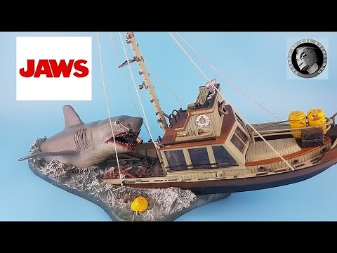 Jaws McFarlane Orca diorama