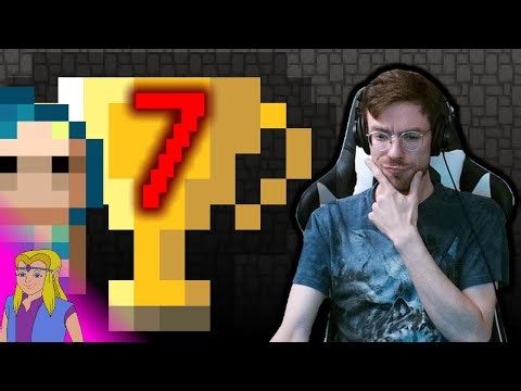 #vertical Shattered Pixel Dungeon - LAST Huntress run 7 CHALLENGES #pixeldungeon #rougelike