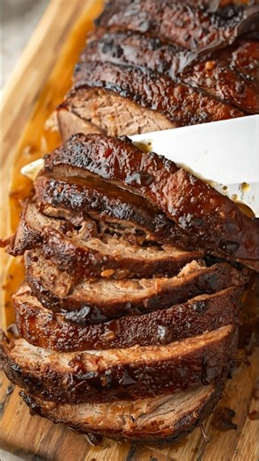 Sticky Glazed Slow-Roasted Pork (Ultra Tender & Juicy) ✅Recipe in the first Comment💬 👇 #beef #food #dinner #chef | Yummy Food Lovers