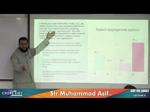 CAF 8 SIR MUHAMMAD ASIF LECTURE 8