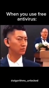 Shivaay Singh | Cyber Security Expert on Instagram: "When you use free antivirus ☠️😎✌️ . . Let's find out what types of antivirus are available 😎✌️ . . Follow @algorithms_unlocked for more Cyber Security and Ethical Hacking related tips and guides 😎✌️ . . #funny #linux #cybersecurity #cybersecuritytraining #cybersecurityawareness #informationsecurity #datasecurity #computersecurity #kalilinux #cybersecuritytips #itsecurity #kalilinuxtools #malware #hackingtools #hackingtips #penetrationtestin