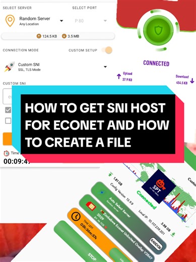 how to get sni host for econet free and unlimited data #vpn #viral #frppppppppppppfyp❤️🔥 #shepdogztech #viralvpn
