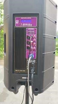 This is awesome, boss. The bass is really good. Blackspider GT15 speakers.