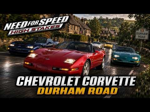 CHEVROLET CORVETTE | Need for Speed: High Stakes (1999)| Showcase & Race | Durham Road (normal)