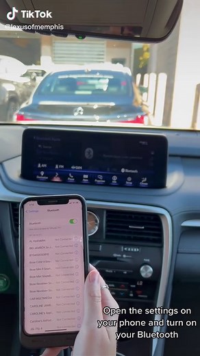 How to Pair Your Phone via Bluetooth to a Lexus Vehicle