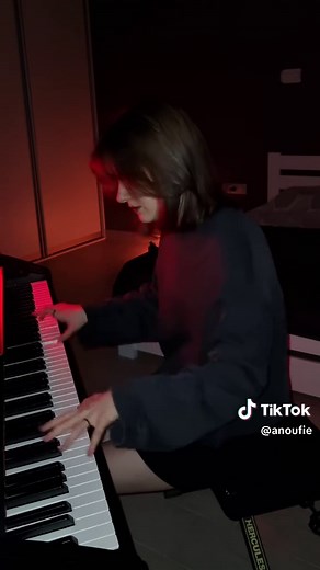 "noir" by anoufie posted on YouTube! #blues #piano | Piano