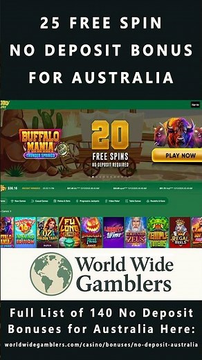 Reels of Joy Casino – 25 Free Spins (No Deposit, Australia)
