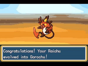 Pokémon Adventure Red Chapter - How To Evolve Raichu To Gorochu