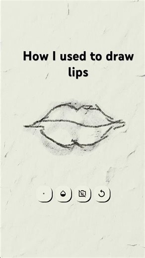 How do you draw lips