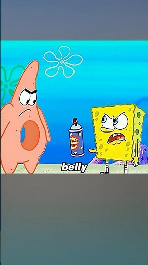 SpongeBob uses invisibility spray to play pranks on the residents of Bikini Bottom. #spongebob