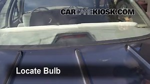 3rd Brake Light Bulb Replacement on a 1996 Oldsmobile Cutlass Ciera 3.1L V6 Sedan