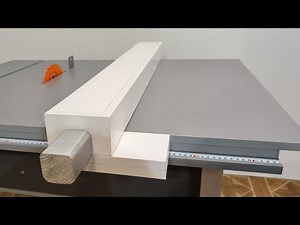Table saw fence. The strongest DIY table saw fence.