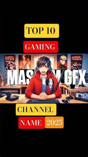 Top 10 New Gaming Channel name...?#shorts #shortvideo #shortsfeed #