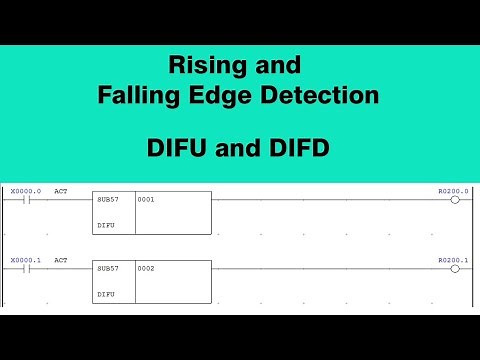 DIFU and DIFD in FANUC PLC Ladder