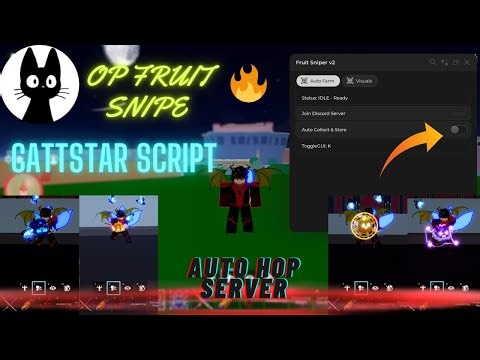 NEW OP Fruit Snipe Script in Blox Fruits 😱 (Auto Grab Fruits)