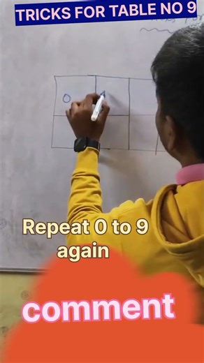 Table Trick #9Simple But Mind-Blowing!Table Trick #9 The Best Table Hack Yet! #maths #tablefullofjoy