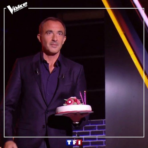 483K views · 5.3K reactions | #TheVoice Quand tu fêtes ton anniversaire en compagnie d' Amel Bent Lara Fabian Marc Lavoine Pascal Obispo et Nikos Aliagas  Joyeux anniversaire Sandrine  Et pour revoir sa prestation, RDV par ici ▶️ https://www.tf1.fr/tf1/the-voice/videos/the-voice-2020-sandrine-allary-chante-histoire-dun-amour-de-dalida-01238595.html | The Voice : la plus belle voix | Facebook