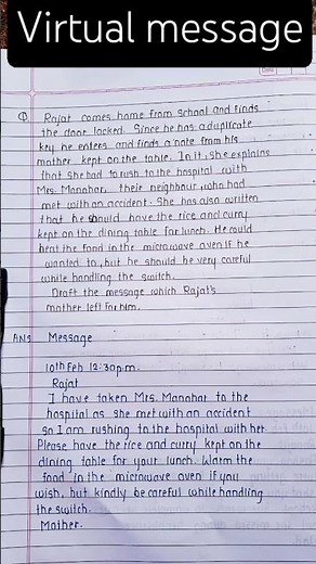 virtual message drafting #englishwritingskill #12thboard #english #maharashtraboard