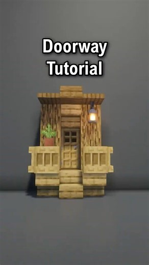 Minecraft Doorway Tutorial 🚪