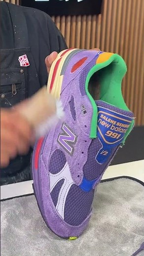 The Best METHOD for Cleaning Purple Suede