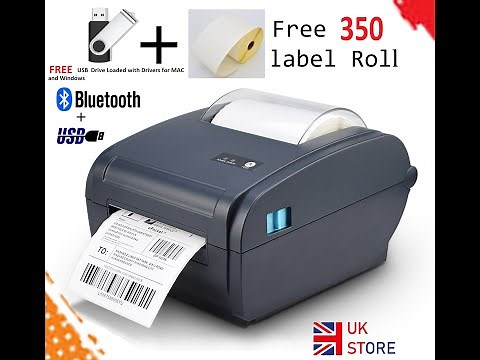 Thermal label printer 9210 USB Driver Installation and Configuration.