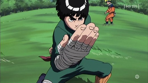 Naruto - S01 E123 - Arrivée du fauve de jade de Konoha