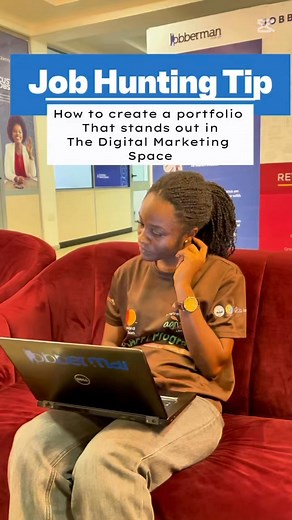 Everybody wants to do digital marketing. So what actually should your portfolio look like? Here are four tips on how to make your portfolio as a digital marketer stand out. For more job hunting tip visit https://bit.ly/4hTvOly #jobbermanghana #companieshiring #wearehiring #jobsinghana #recruitmentcompany #hiringnow | Jobberman Ghana