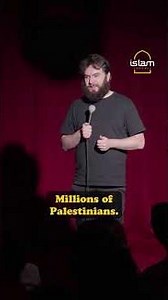 Comedian mocks Israeli: "We are a peaceful country”