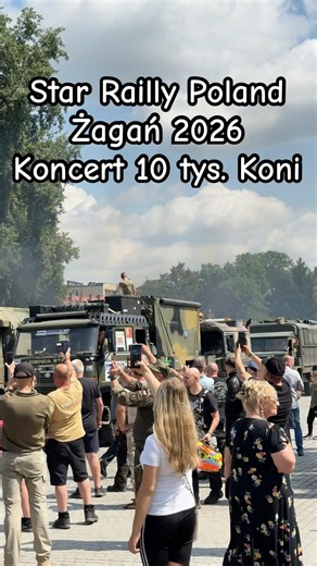 Star Railly Poland Żagań 2026. Koncert 10 tys. koni 💪💪 #starrallypoland