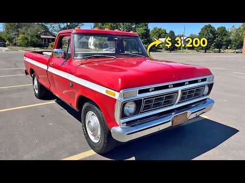 Unreal Deals: 10 Classic Trucks For Sale Under $10,000