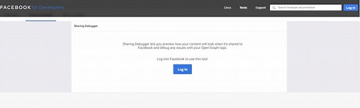 Facebook debugger : how to use the opengraph share ?
