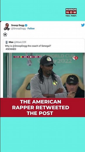 Netizens Found Uncanny Resemblances Between Snoop Dogg & Senegal Football Coach
