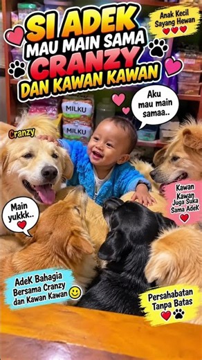 Cranzy dan kawan2 main sama bocil #comedy