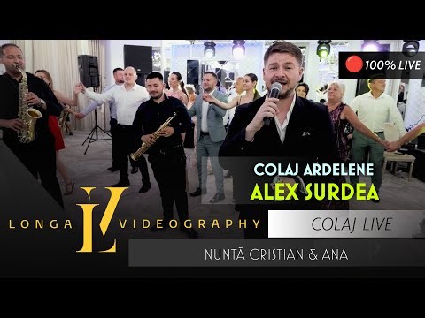 Alex Surdea & AS Orkestra - Colaj Ardelene LIVE 🎵 Nunta Cristian & Ana ● NOU 2024