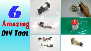 9.1K views · 38 shares | 6 Amazing DIY Tool you can make at home Life hacks 3 Volt DC Motor | Creative Channel | Facebook