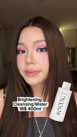 Weyoung Brightening Cleansing Water 400ml ដល់ស្បែកភ្លឺ ដើម្បីស្បែកសុវត្ថិភាព