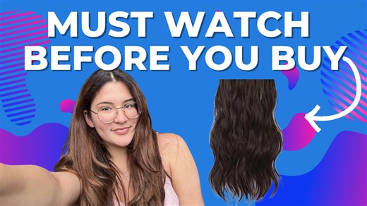 Watch HONEST review of hair extension! Is it worth it? on Amazon Live