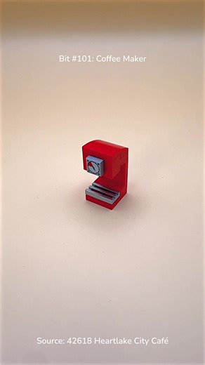 Build a Coffee Machine from LEGO 42618