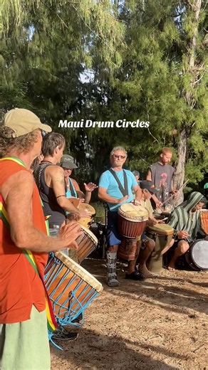 the best days are when you hear the drums🪘 #explore #fyp #travel #hippie #maui
