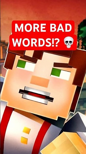Minecraft Story Mode has MORE Bad Words!? NEW DELETED SCENE #telltalegames #minecraft #gaming