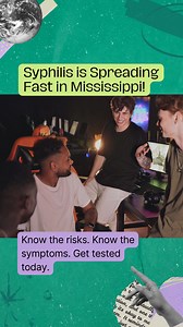 Syphilis can be spread by skin-to-skin contact. No symptoms? You could still have it. Get tested today. | Mississippi State Department of Health | Facebook
