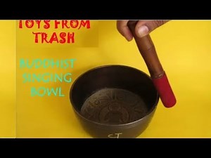 BUDDHIST SINGING BOWL - ENGLISH - Sound grows into a crescendo!