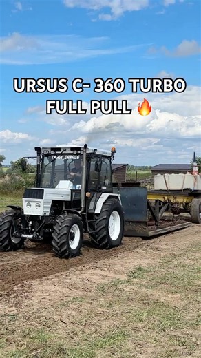 FULL PULL URSUS C-360 TURBO TRAV_GARAGE #tractor #tractorpulling #tractorvideo #tractorlover