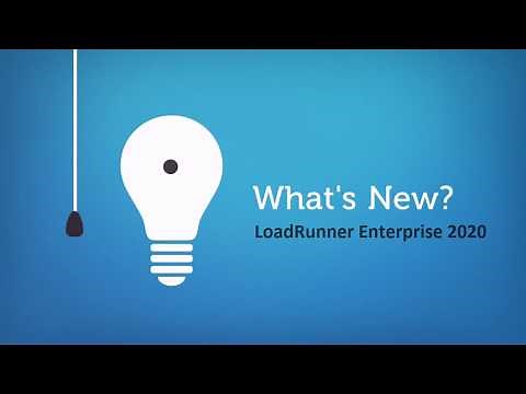 What's New in LoadRunner Enterprise 2020