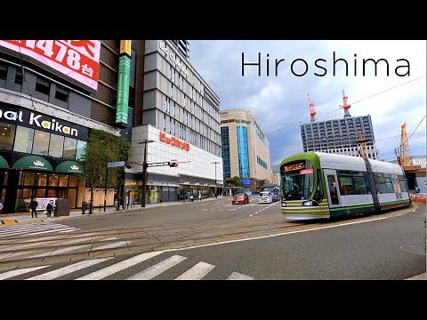 広島駅周辺散歩/Around Hiroshima Station 【4K】