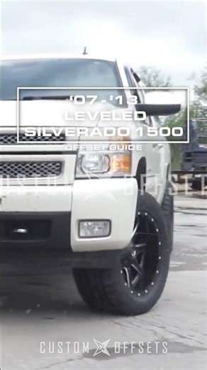 2007-2013 Silverado 1500 - Level OFFSET VIDEO GUIDE FROM CUSTOM OFFSETS